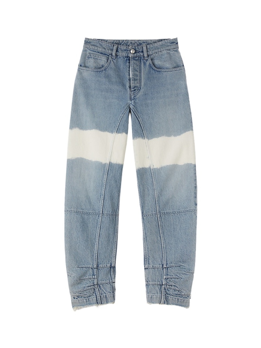 Jil Sander
Jil Sander Colour-Block Raw-Cut Jeans